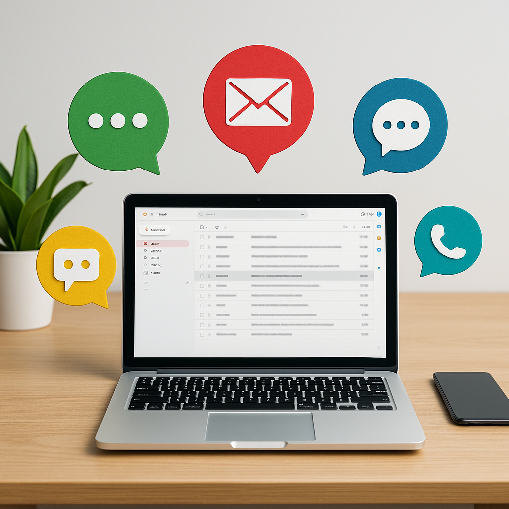 통합 메시지 전송 솔루션 이미지